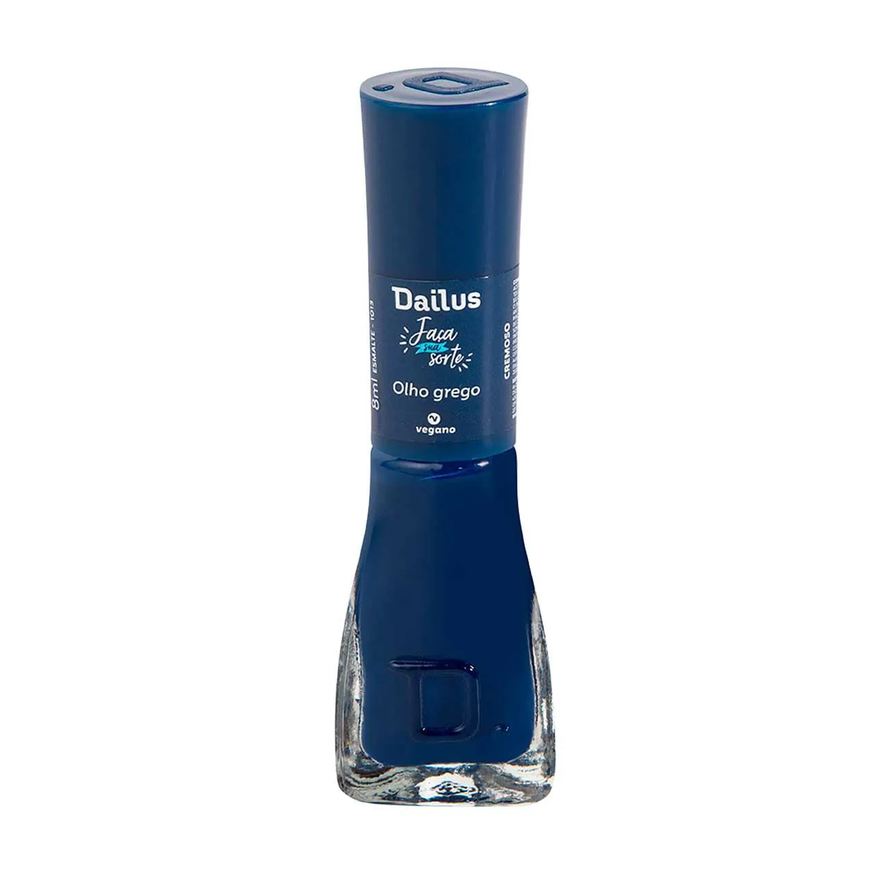 Dailus Esmalte Cremoso Faça Sua Sorte 8ml - Olho Grego Azul
