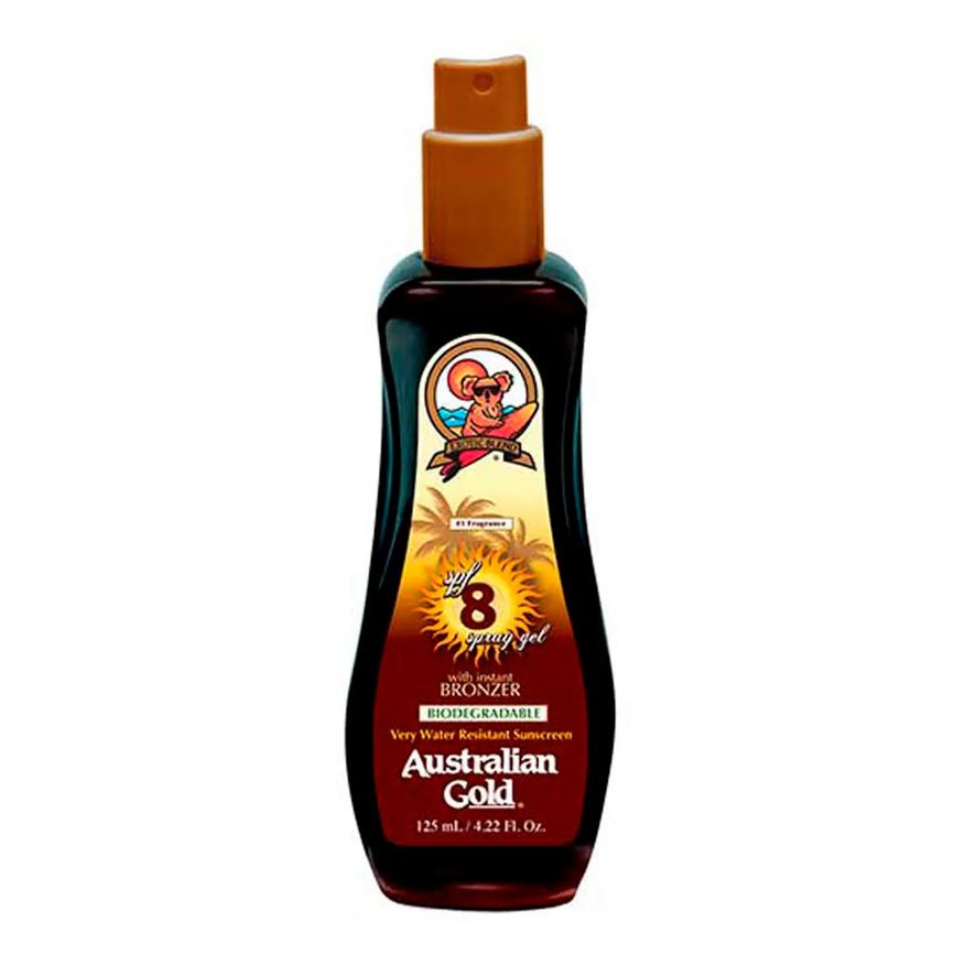 Australian Gold Bronzeador Gel Spray FPS 8 125ml