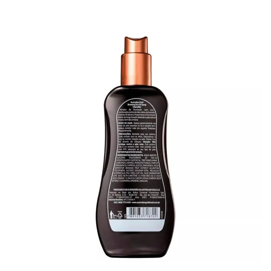 Australian Gold Óleo Autobronzeador Corporal Intensificador Intensifier 237ml