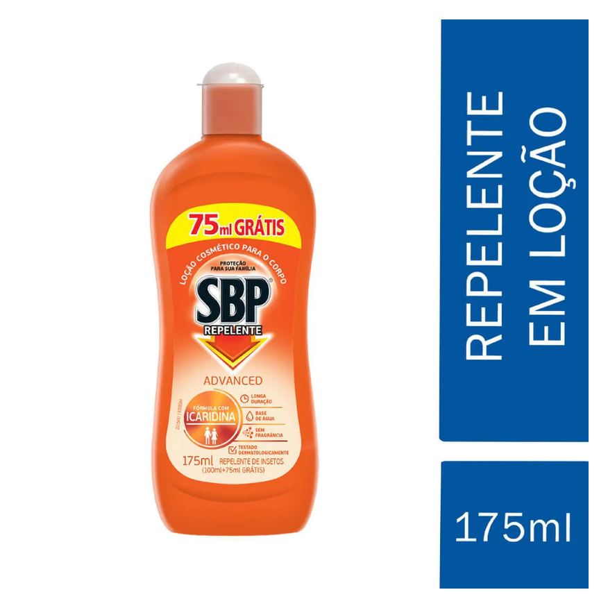 SBP Repelente Advanced Loção 175ml