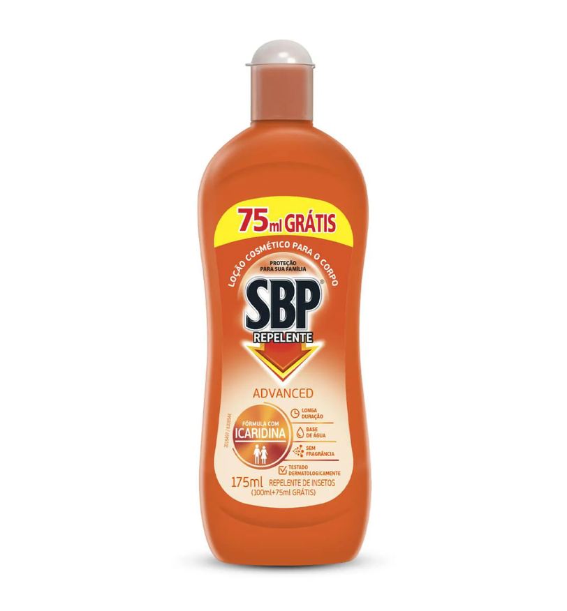 Repelente Kit SBP Advanced Loção + Infantil Baby Icaridina Sem Fragrância Loção + Refil Elétrico Líquido Cheiro Suave 2 Unidades