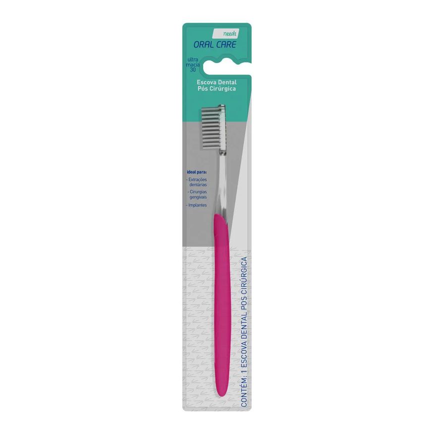 Needs Escova de Dente Oral Care Pós Cirúrgica Ultramacia 1 Unidade