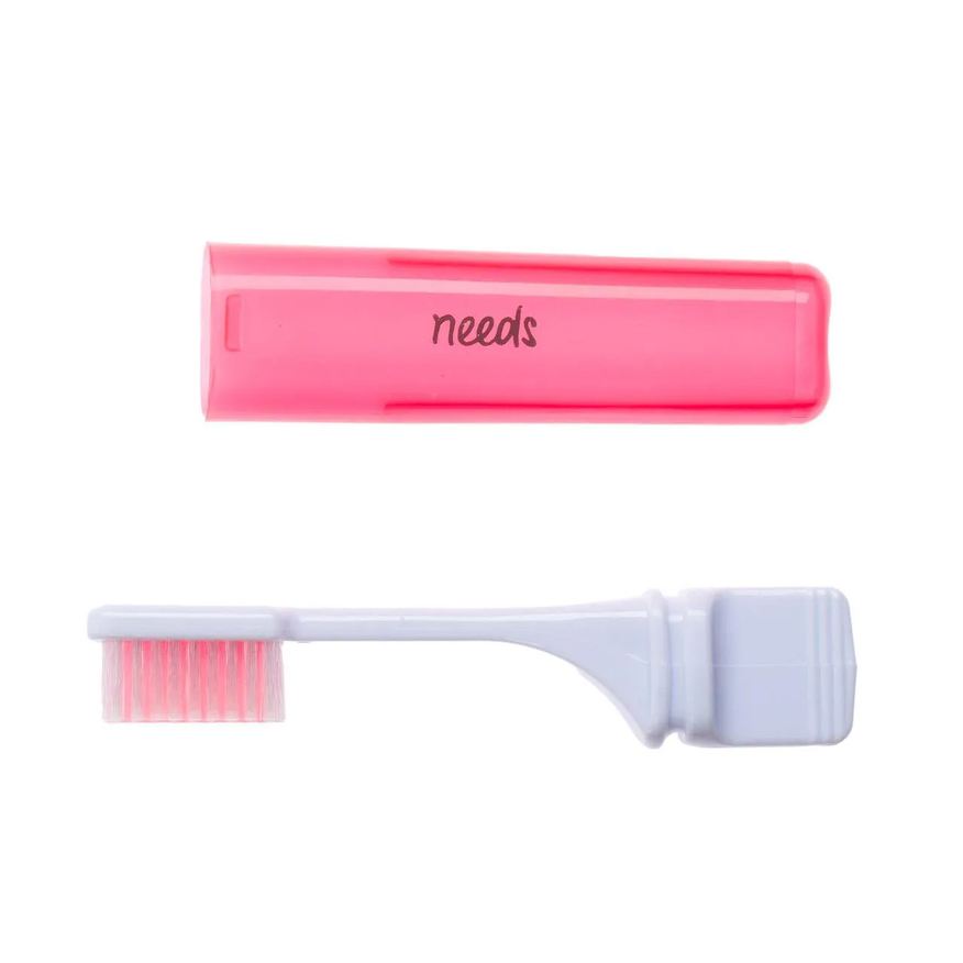 Needs Escova de Dente Portátil para Viagem Macia 1 Unidade