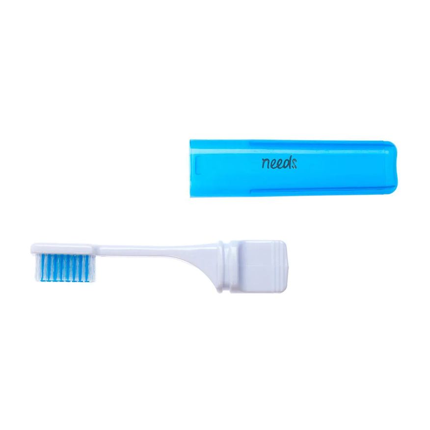 Needs Escova de Dente Portátil para Viagem Macia 1 Unidade