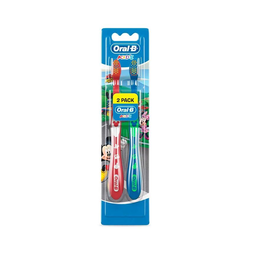 Oral-B Kit Escova de Dente Kids Mickey 2 unidades