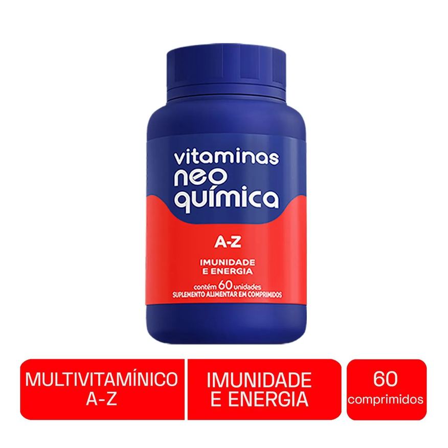 Neo Química Polivitamínico A-Z Imunidade 60 comprimidos