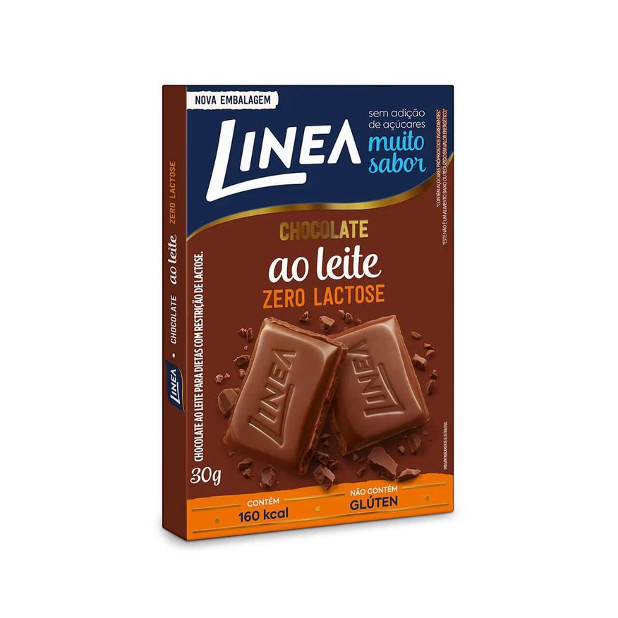Linea Chocolate ao Leite Zero Lactose com 30g