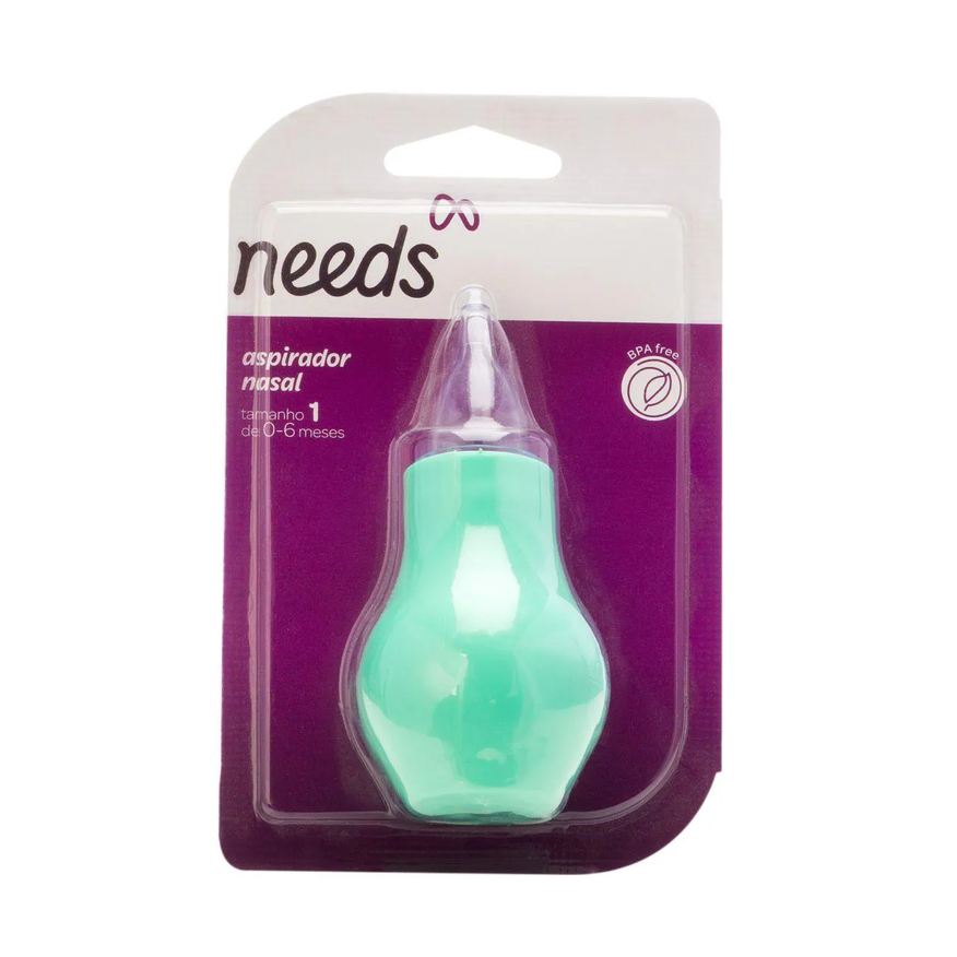 Needs Aspirador Nasal Infantil 0 a 6 Meses 1 Unidade