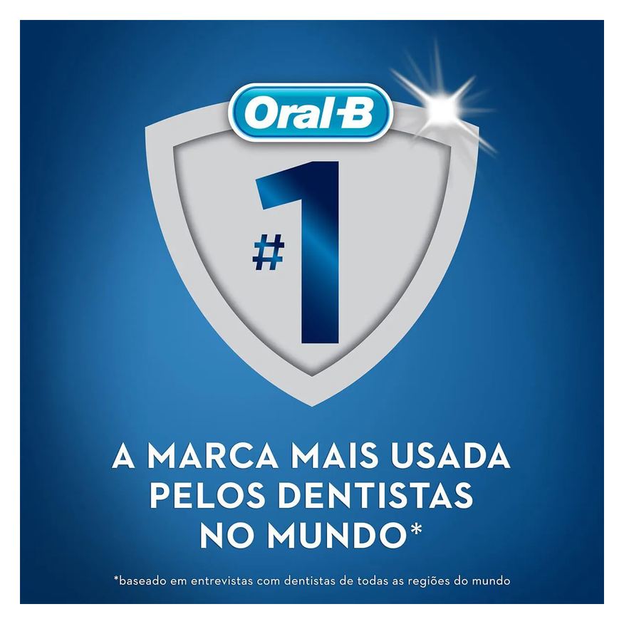Oral-B Escova de Dente 123 Limpeza Brilhante Média 3 unidades