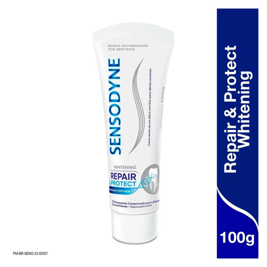 Sensodyne Pasta de Dente Repair & Protect Whitening com 100g