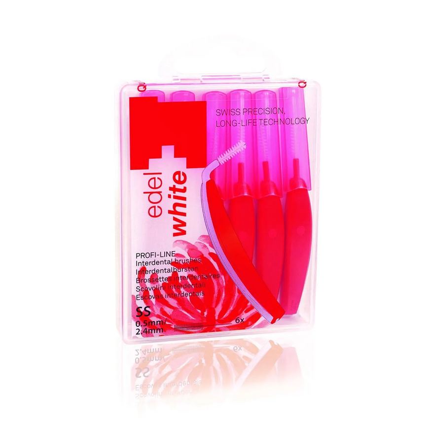 Interdental Escova Edel White EW-ID7 SS 0,50mm 6 unidades