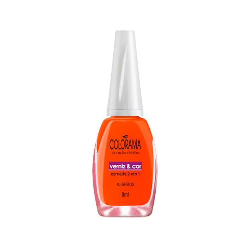 Colorama Esmalte Verniz & Cor 2 em 1 8ml - 40 Graus