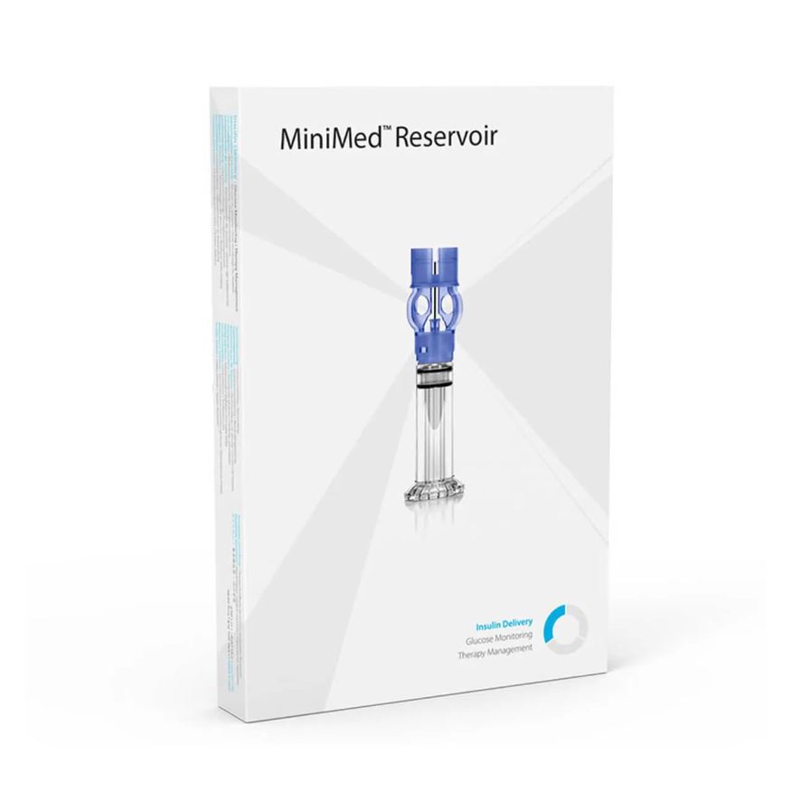 Medtronic Reservatório Bomba de Insulina 3ml MMT-332A - 10 Unidades