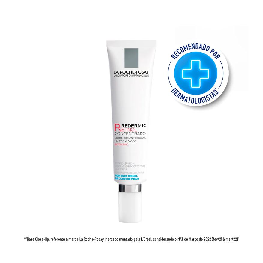 La Roche-Posay Redermic Retinol Creme Anti-Idade com Retinol para Redução de Rugas 30ml