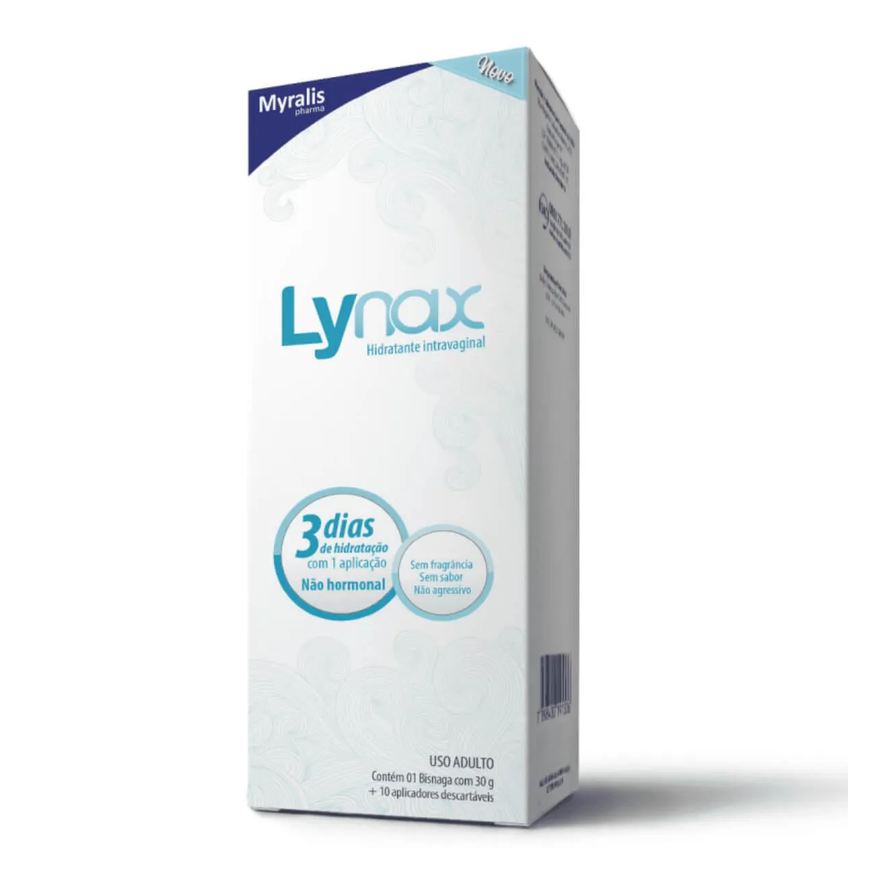 Lynax Hidratante Intravaginal com 30g + 10 aplicadores