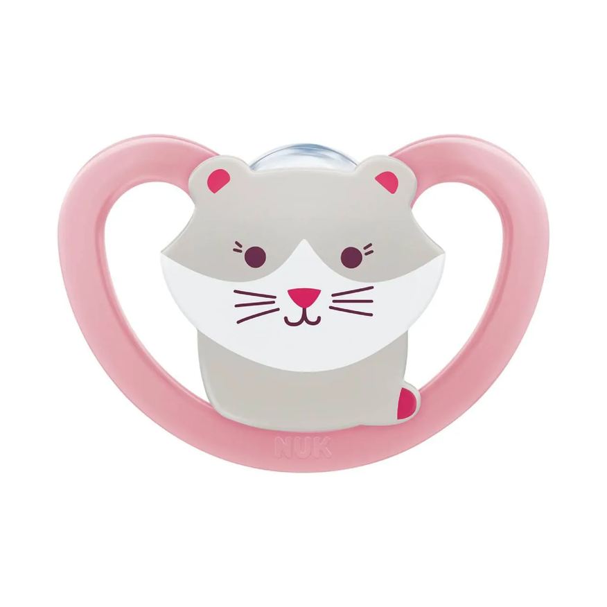 NUK Chupeta Space Silicone S2 Girl - 1 unidade