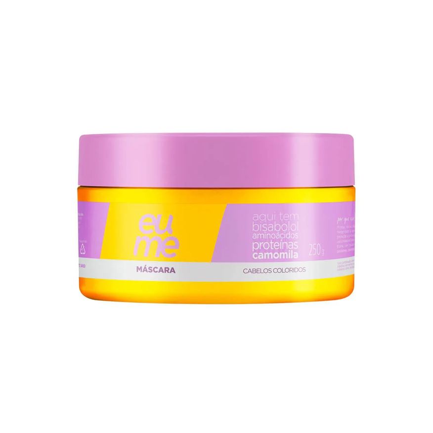 Eu Me Máscara Capilar Cabelo Colorido EuMe Cabelos Coloridos 250ml