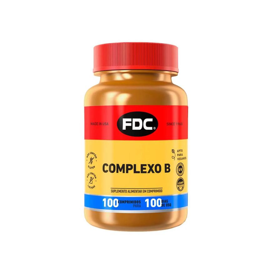 Fdc Vitaminas Polivitamínico Complexo B FDC 100 comprimidos