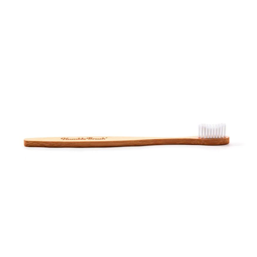 Humble Escova de Dente de Bambu Vegana Brush Média Cerdas Brancas 1 unidade