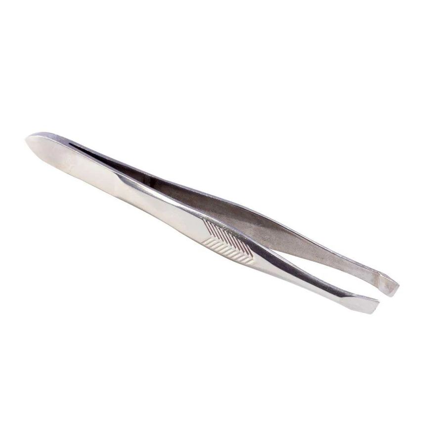 Needs Pinça de Ponta Chanfrada PRO Inox 1 Unidade