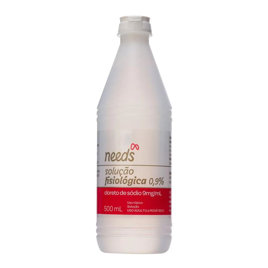 Needs Soro Fisiológico Cloreto de Sódio 0,9% 500ml