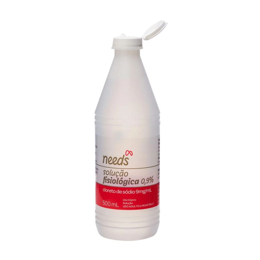 Needs Soro Fisiológico Cloreto de Sódio 0,9% 500ml