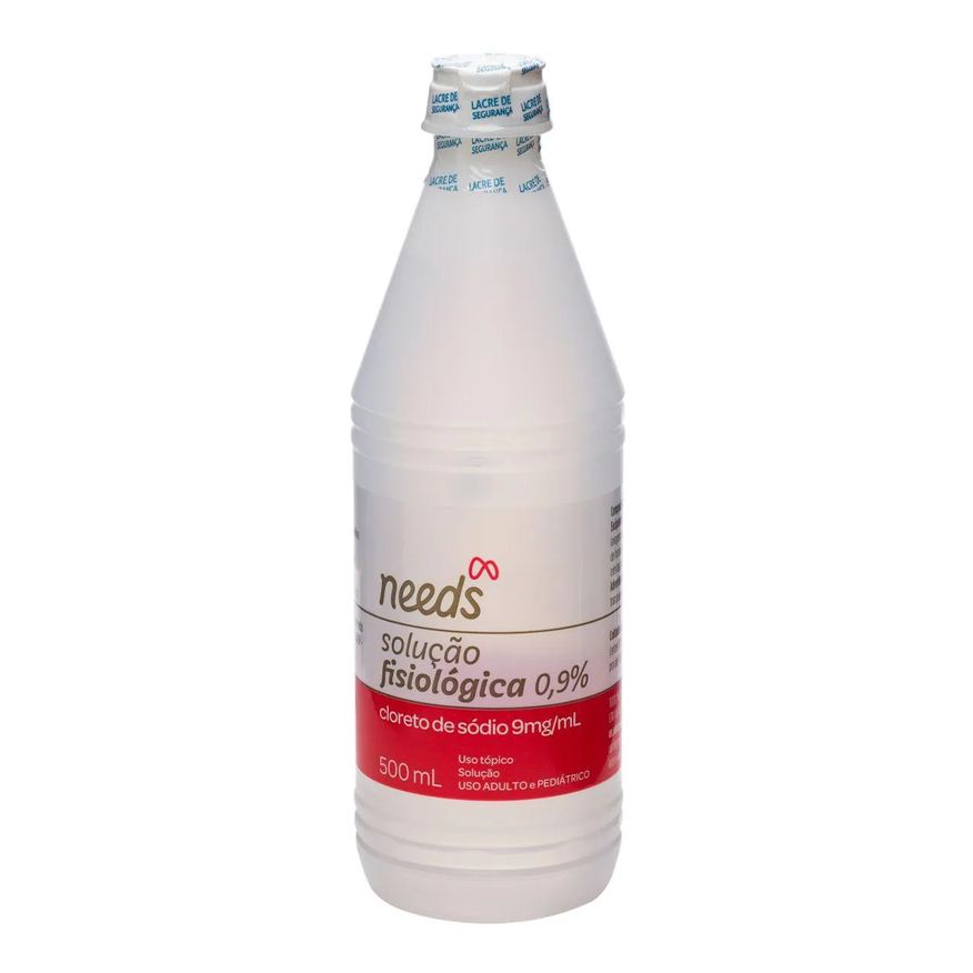 Needs Soro Fisiológico Cloreto de Sódio 0,9% 500ml