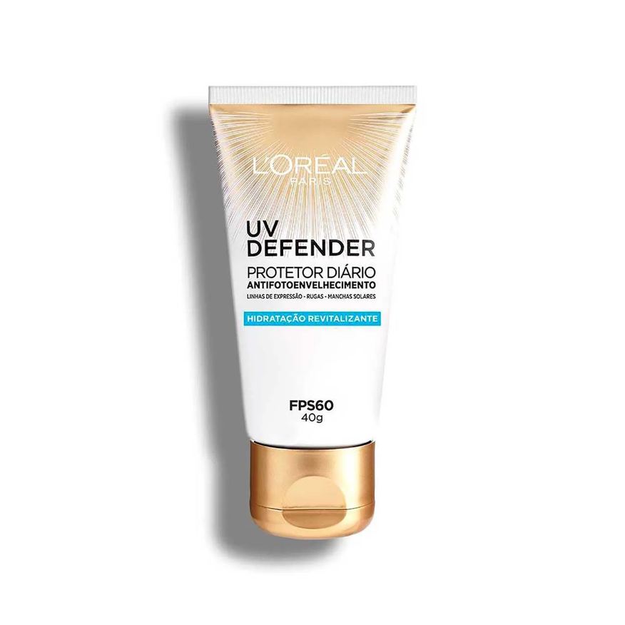 L'Oréal Protetor Solar Facial FPS 60L'Oreal UV Defender Hidratação Revitalizante 40g