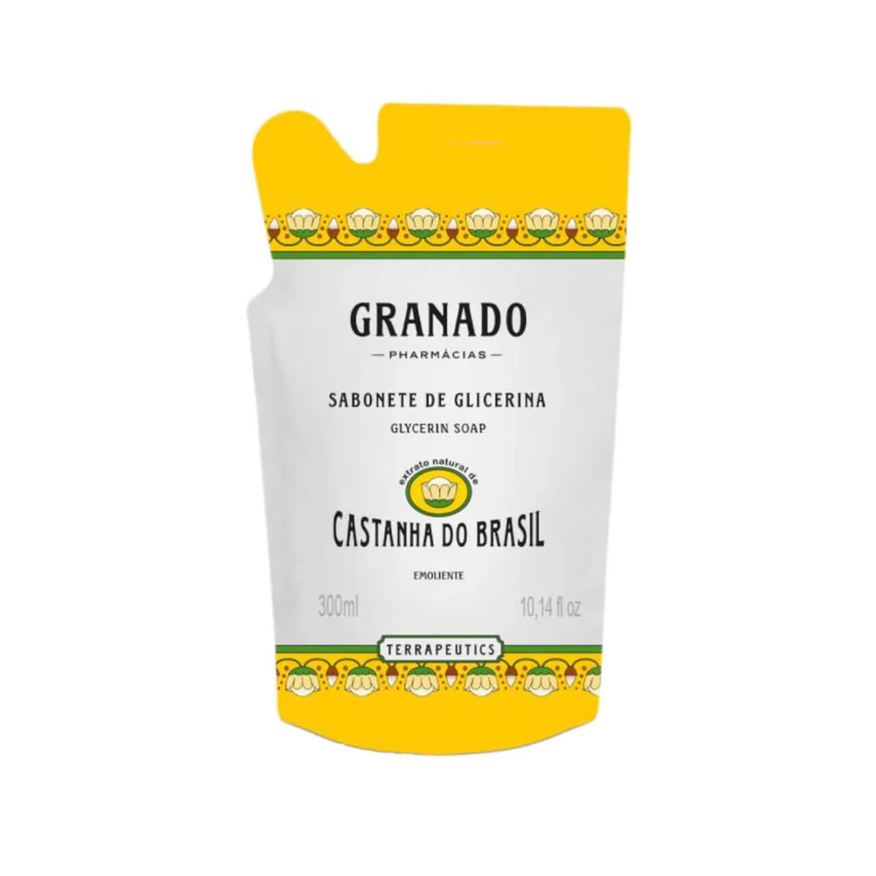 Granado Refil Sabonete Líquido Terrapeutics Castanha do Brasil com 300ml