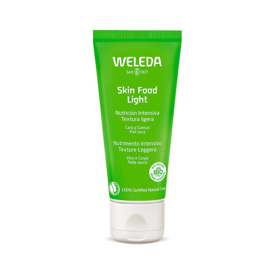 Weleda Creme Hidratante Skin Food Light Rosto e Corpo Pele Seca com 30ml