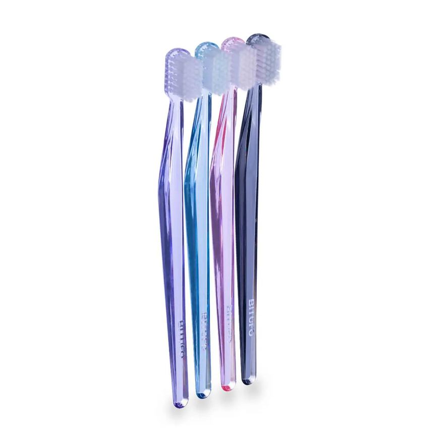 de Escova Dente Bitufo Class Soft Extramacia com 1 unidade + 1 Protetor de Cerdas