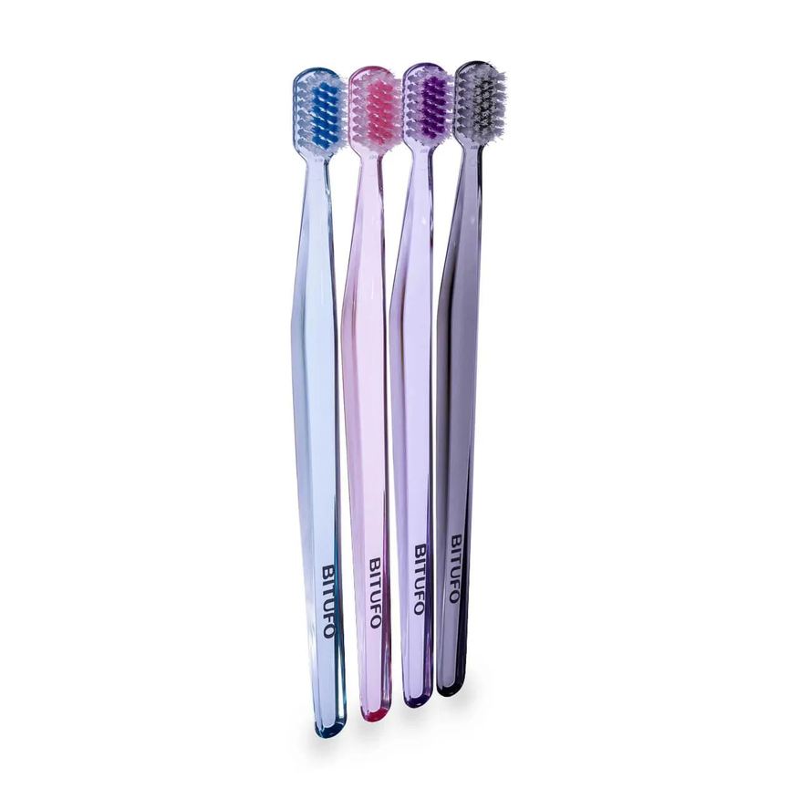 de Escova Dente Ortodôntica Bitufo Class Orto Macia+Média com 1 unidade + 1 protetor de cerdas