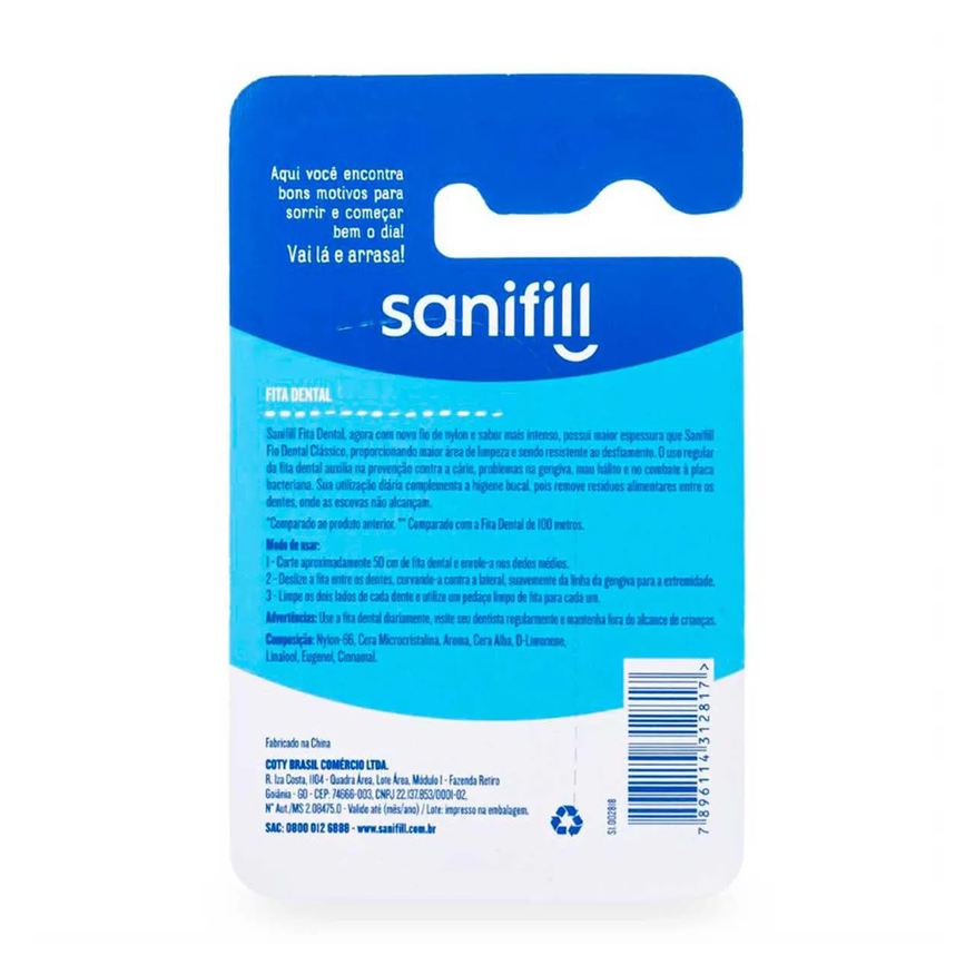 Dental Fita Sanifill com 1 unidade de 125m