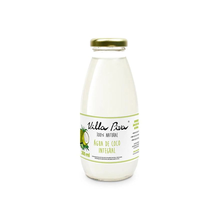 Villa Piva Água de Coco Integral com 300ml