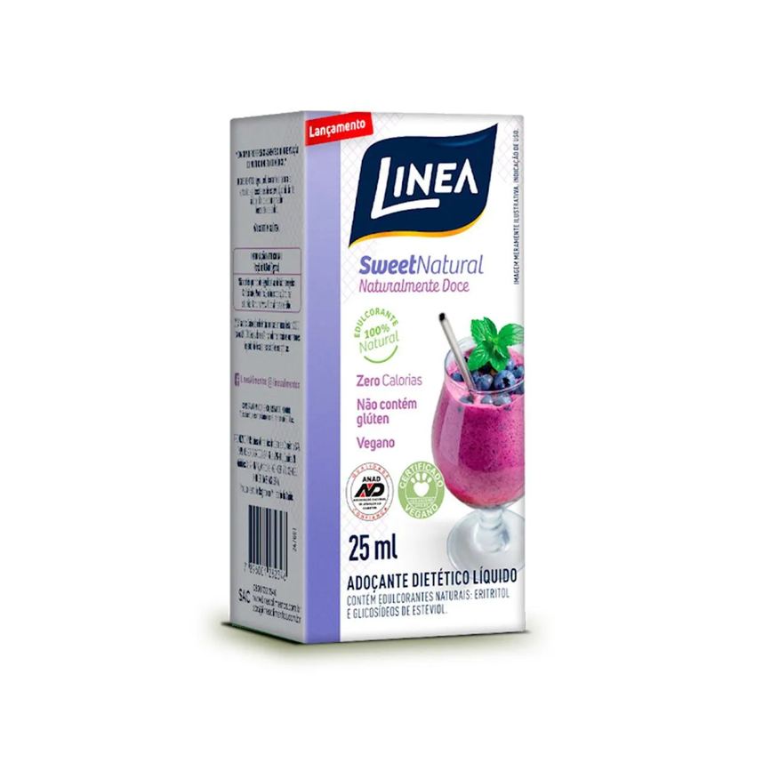 Linea Adoçante Líquido Sweet Natural 25ml