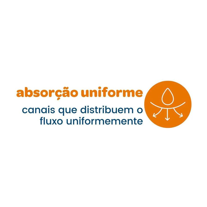 Needs Absorvente Noturno Cobertura Suave com Abas 30 Unidades
