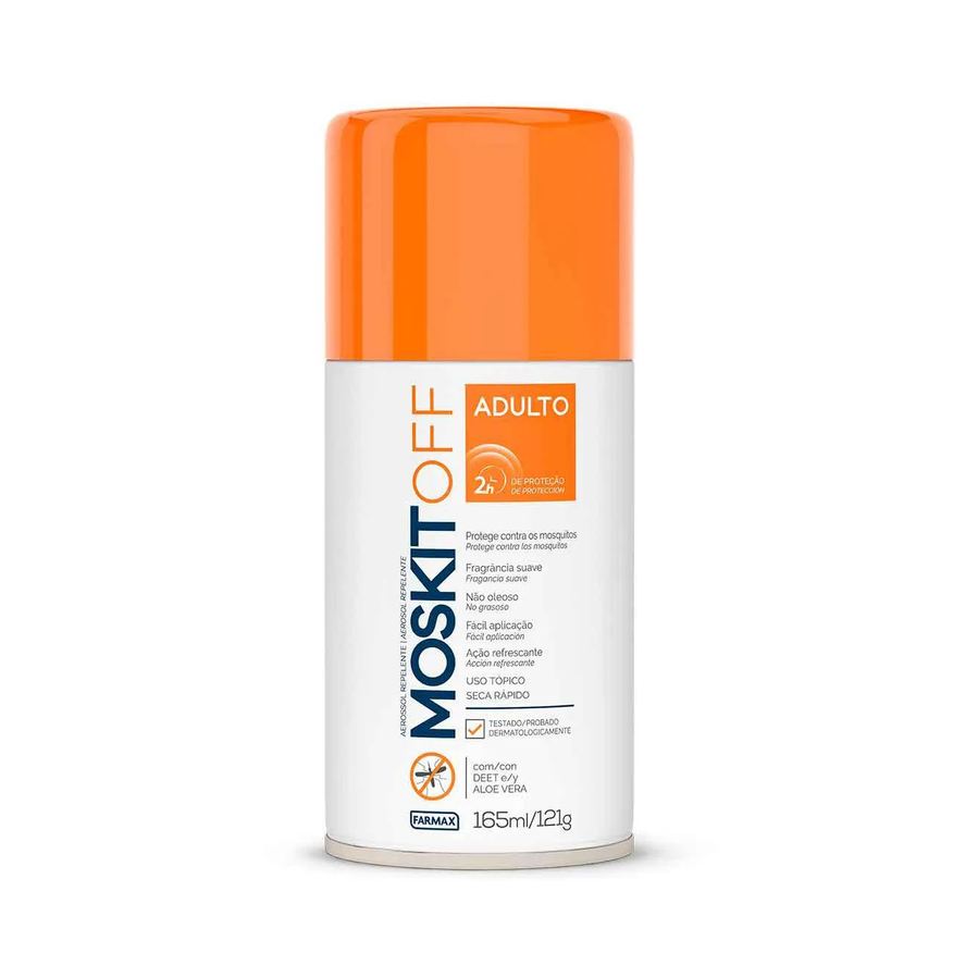 Moskitoff Repelente Adulto Aerosol Deet 165ml