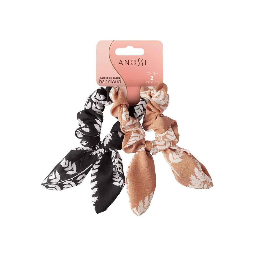 Lanossi Elástico de Cabelo Hair Clouds Flor - 2 unidades