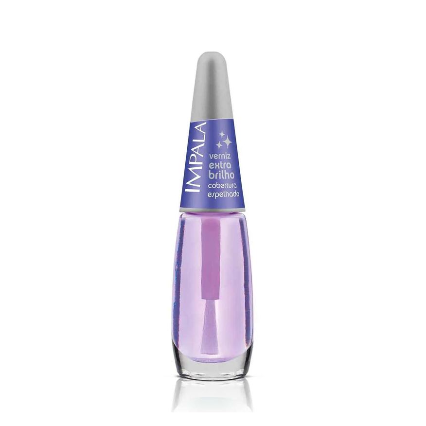 para Verniz Unha Impala Extra Brilho Espelhada com 7,5ml