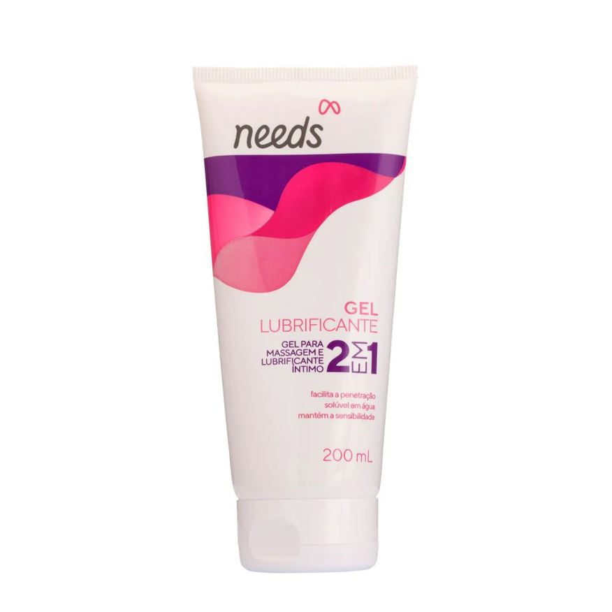 Needs Lubrificante Íntimo 2 em 1 Gel 200ml