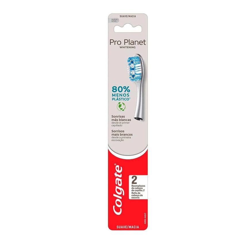Colgate Refil para Escova de Dente Pro Planet com 2 unidades