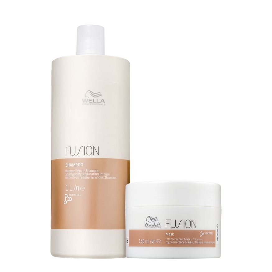 Wella Kit Professionals Fusion Double Super Salon (2 Produtos)