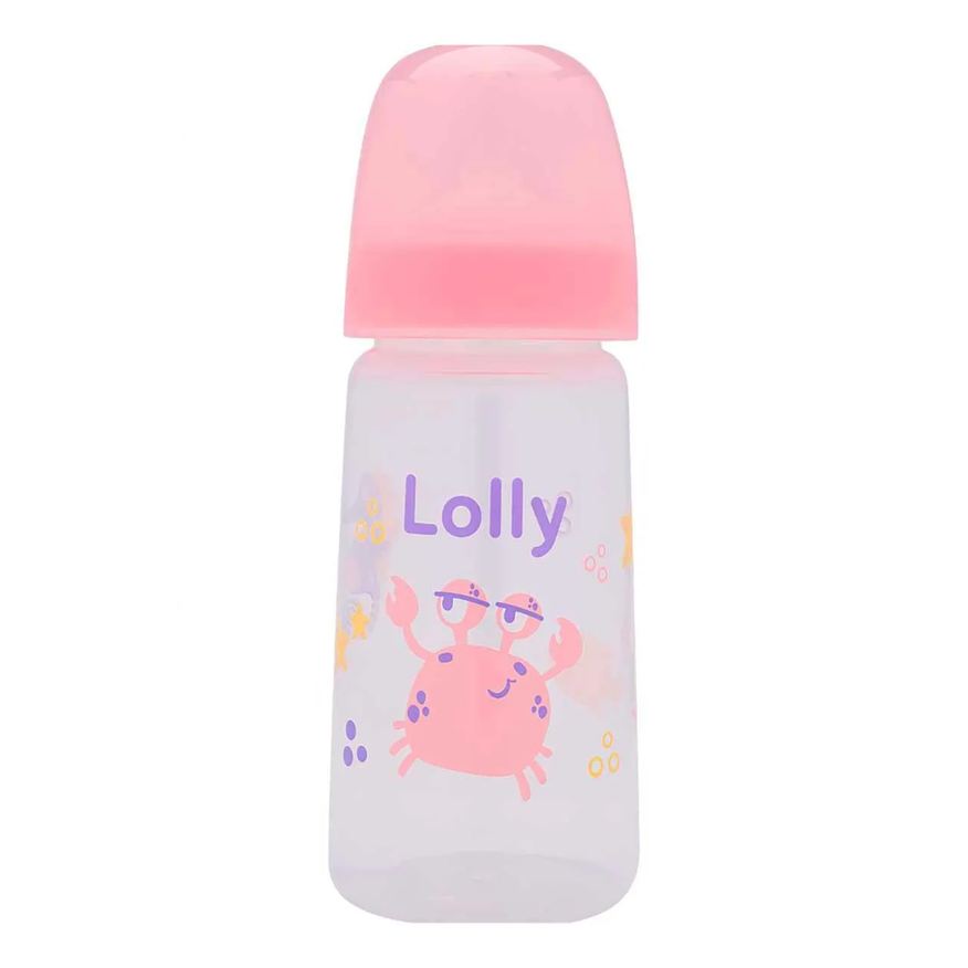 Lolly Mamadeira Big Oceano Rosa de 330ml - 1 unidade