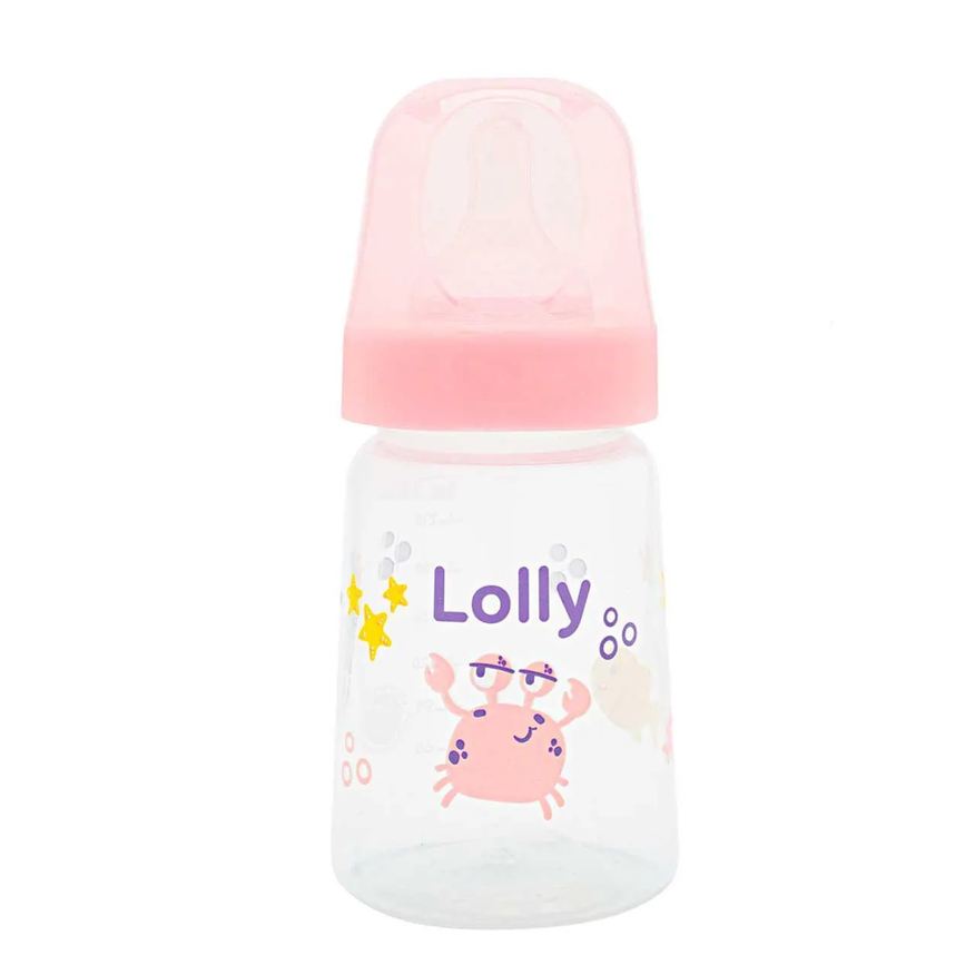 Lolly Mamadeira Big Oceano Rosa 240ml - 1 unidade