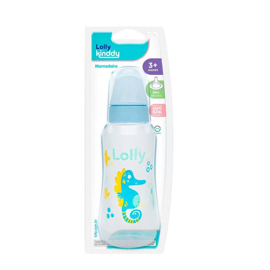 Lolly Mamadeira Oceano Azul de 250ml - 1 unidade