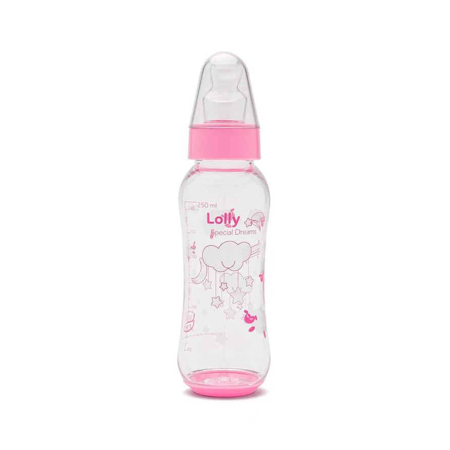Lolly Mamadeira Special Dreams Rosa de 250ml - 1 unidade