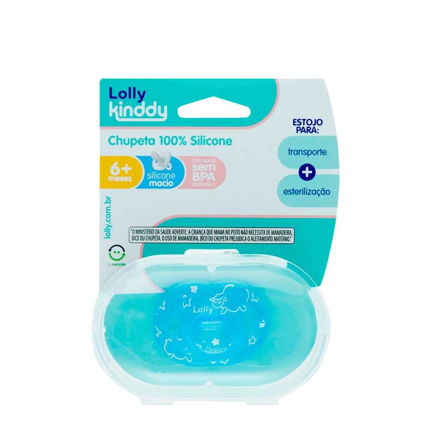 Lolly Chupeta Dreams Tamanho 2 Azul - 1 unidade