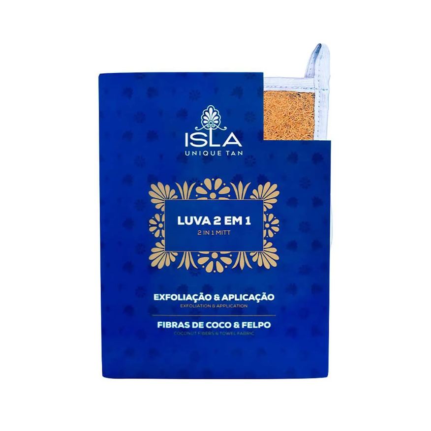 Aplicadora Luva de Autobronzeador Corporal Esfoliação Isla 1 Unidade