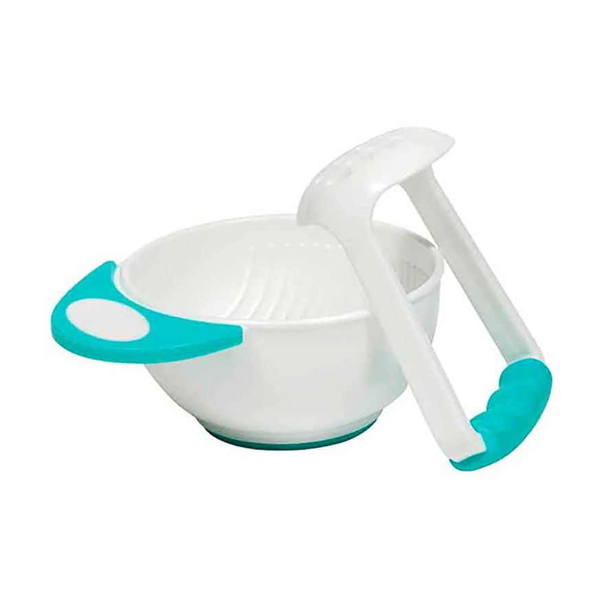 Buba Kit Amassador para Papinha Baby Azul com 1 unidade