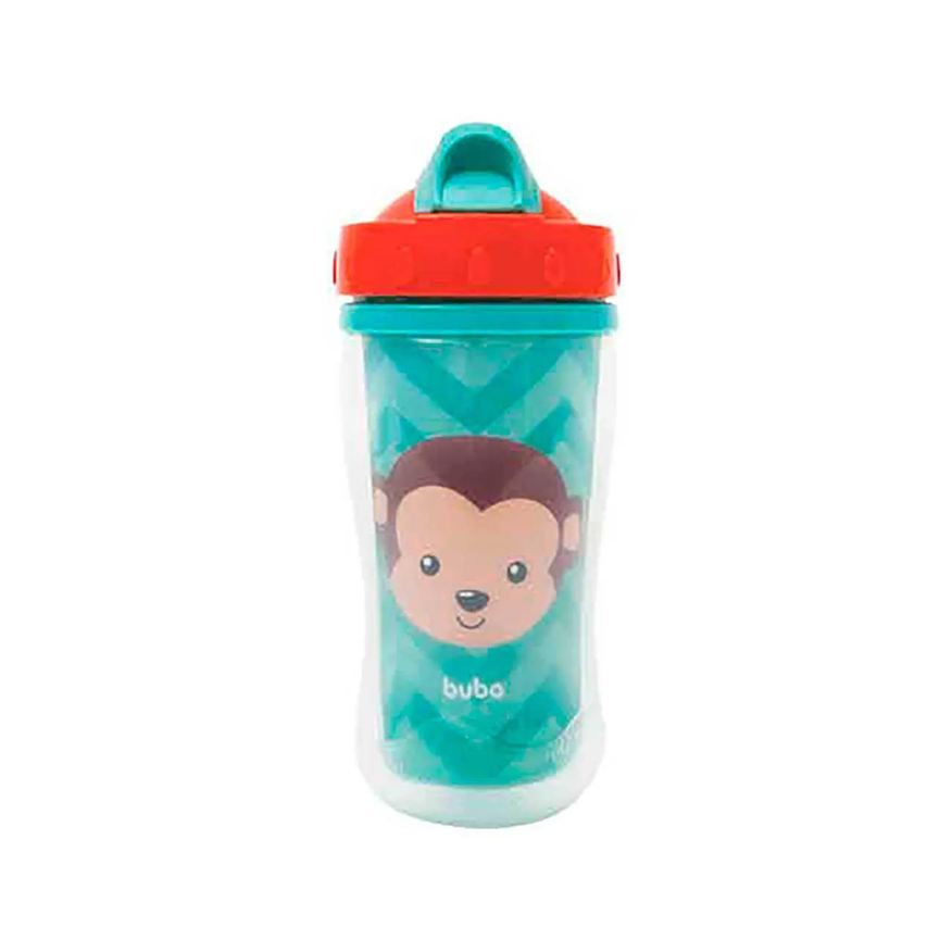 Buba Copo Parede Dupla Baby Animal Fun Macaco 320ml
